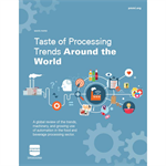Taste of Processing Trends Around the World 2018